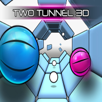 Play Two Tunnel 3D online